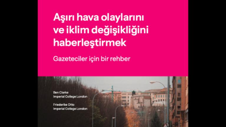 Aşırı hava olaylarını haberleştirme rehberi 